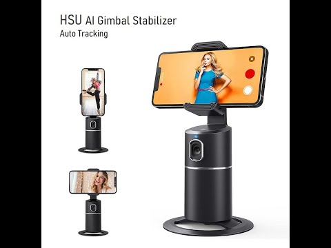 Auto face tracking AI Gimbal Stabilizer