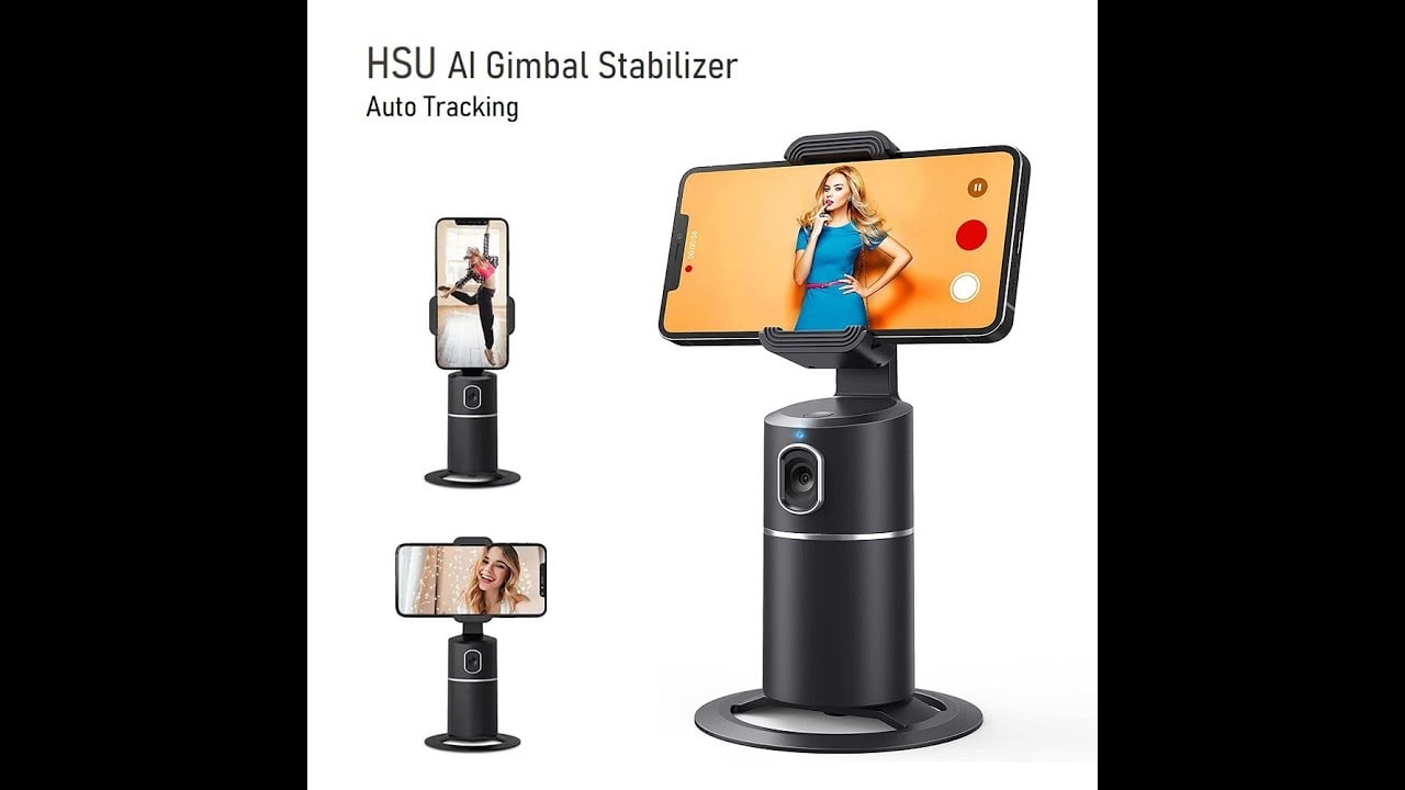 Auto face tracking AI Gimbal Stabilizer