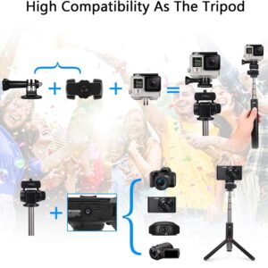 Hsu 3 In 1 Wireless Bluetooth Selfie Stick Mini Tripod Camera Holder 11 - Многофункционални