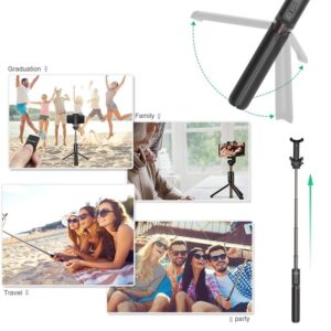 Hsu 3 In 1 Wireless Bluetooth Selfie Stick Mini Tripod 03g - Базови