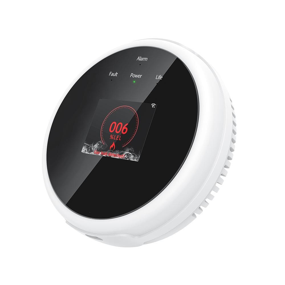 Tuya Smart Wifi Alarm Sensor Natural Gas Leak Detector Gas Lcd Display Lpg Tester 11 - TUYA SMART HOME