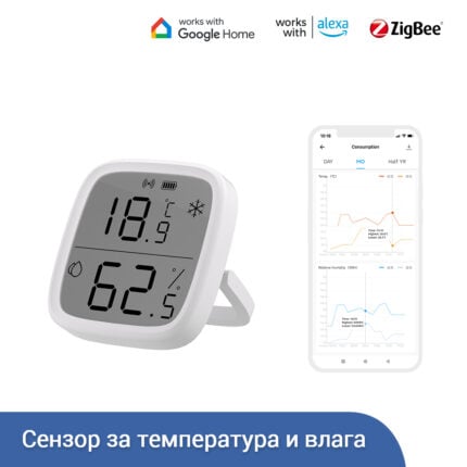 Sonoff Snzb 02d Zigbee Temp And Humid Sensor 00 - SMART HOME