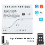 Tuya 4ch Wifi Rf 4 Relay Switch 01 - TUYA SMART HOME