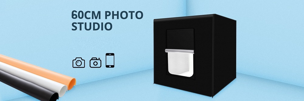 Professional Portable Photo Box Studio 60 Cm For Product Photography 08 - Мобилна Фотография