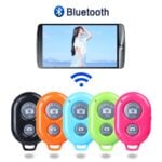 1pcs Wireless Bluetooth Shutter Remote Control Button Self Timer Long Distance Camera Phone Selfie Stick Monopod - Мобилна Фотография