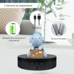 360 Degree Rotating Display Stand 3 In 1 Auto Electric Turntable With Remote Control Rechargeable 3 Speed Quiet Display 21 - Аксесоари за фотография