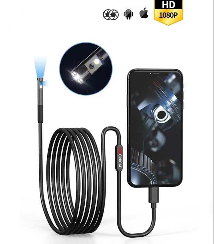 Anesok W300 Wireless Endoscope Dual Lens Ip67 Waterproof Wifi Borescope Ios Android 1080p Hard 1 4 2 - Ендоскоп камери