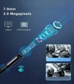 Anesok W300 Wireless Endoscope Dual Lens Ip67 Waterproof Wifi Borescope Ios Android 1080p Hard 5 - Ендоскоп камери