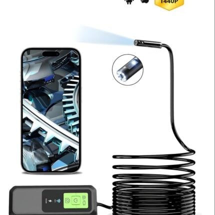 Anesok W600 Wifi Endoscope Borescope 7.9mm 1440p Hd Ip67 Waterproof Industrial Ios Pc Macos Android Hard Endoscope.bg - Android ендоскопи