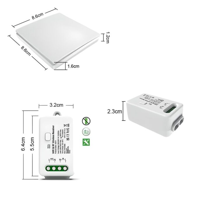 Avatto Ts11 Wr Tuya No Battery No Wire Wifi Light Switch With Rf433 17 - SMART HOME