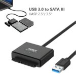 Fideco Usb 3.0 To Sata Adapter Cable Hard Drive Converter Support Uasp Sata Iii 2.5 3.5 Inch 2 - Аксесоари за Компютри