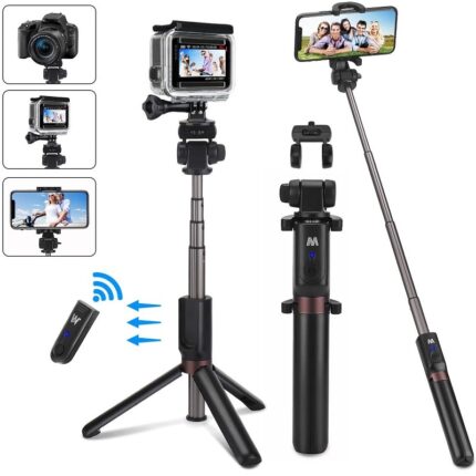 Hsu 3 In 1 Wireless Bluetooth Selfie Stick Mini Tripod Camera Holder 09 - Мобилна Фотография