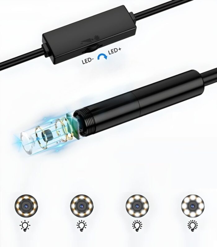 INSKAM Y101 USB endoscope single lens ip67 waterproof borescope industrial PC 2MP Android 1200P HARD 1 13