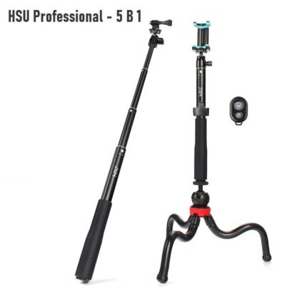 Professional Self Stick Hsu 5 In 1 Remote To 92 Cm Tripod Waterproof Gopro Iphone Android0 - Мобилна Фотография