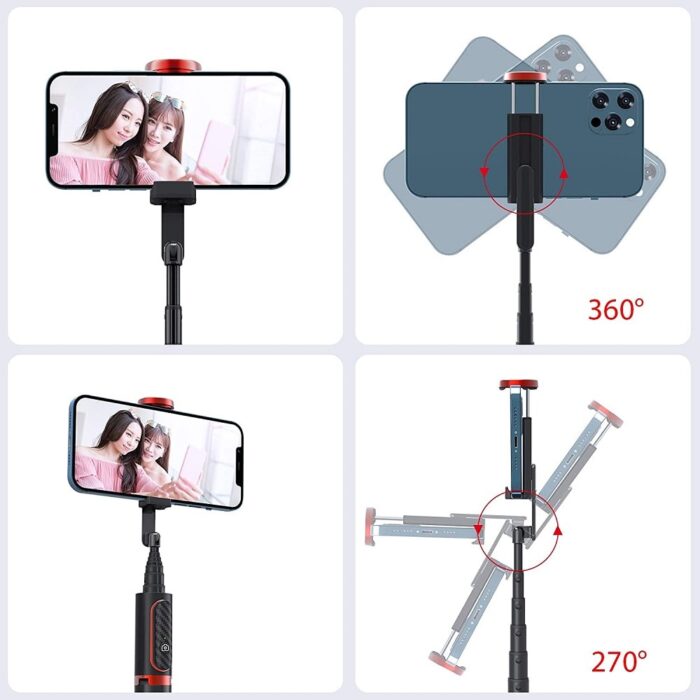 SEAJIC Extreme Mini AB202 Bluetooth Selfie Stick Tripod OTH AB202 10