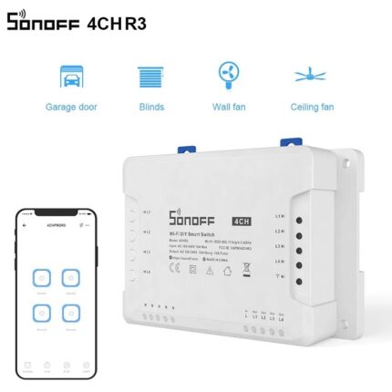 Sonoff 4ch R3 Smart Wifi Switch 02 - eWelink прекъсвачи