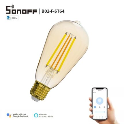 Sonoff B02 F St64 Smart Wi Fi Led Filament Bulb Vintage - SONOFF