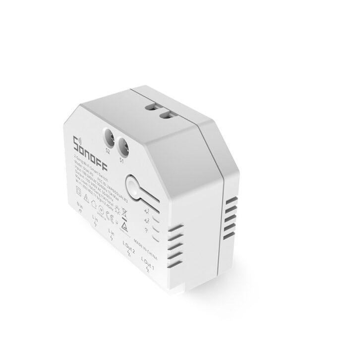 Sonoff Dualr3 Dual Relay Two Way Power Metering Smart Switch 05 - eWelink прекъсвачи