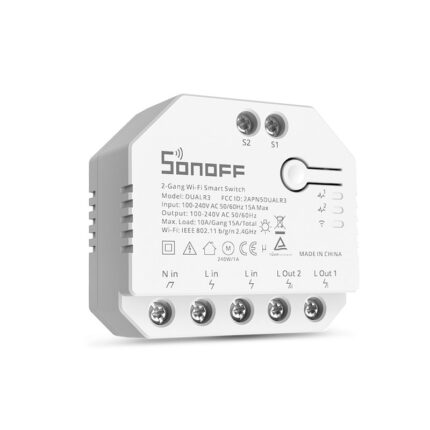 Sonoff Dualr3 Dual Relay Two Way Power Metering Smart Switch 15 - eWelink прекъсвачи