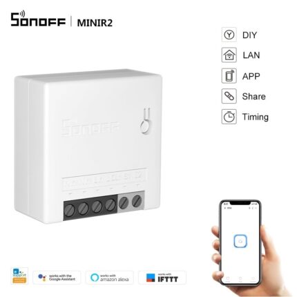 Sonoff Minir2 Two Way Wi Fi Wireless Smart Diy Switch - SONOFF
