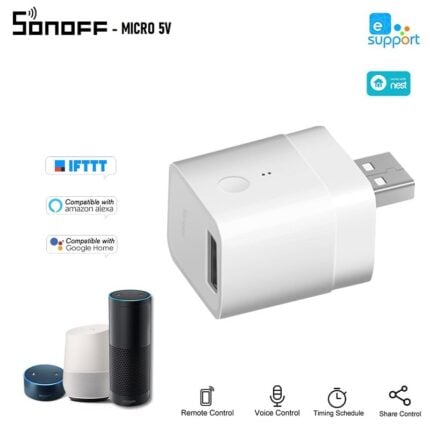 Sonoff Micro 5v Wireless Usb Smart Adaptor 00 - eWelink прекъсвачи