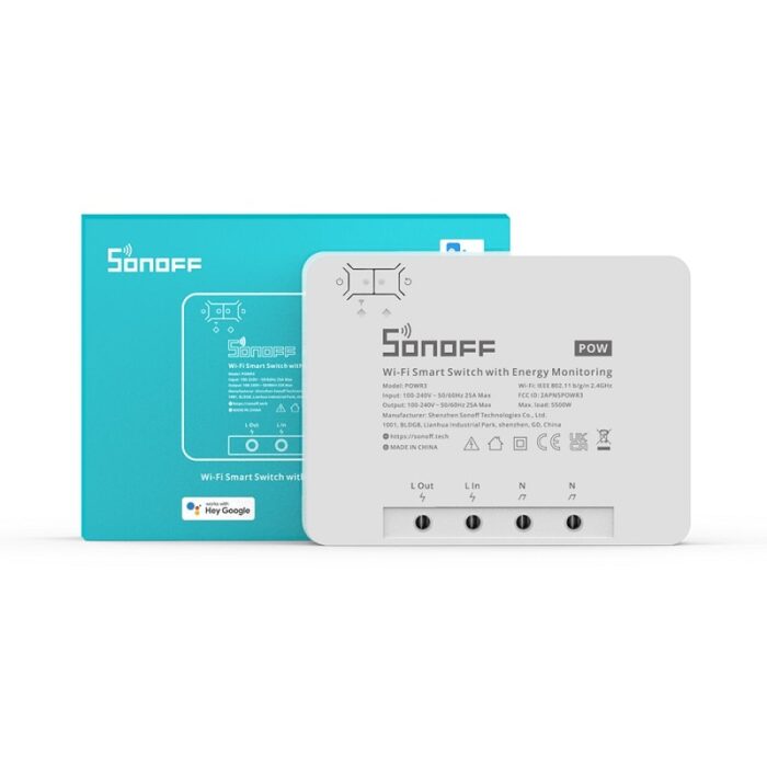 Sonoff Powr3 High Power Smart Switch 25a 5500w 04 - SONOFF