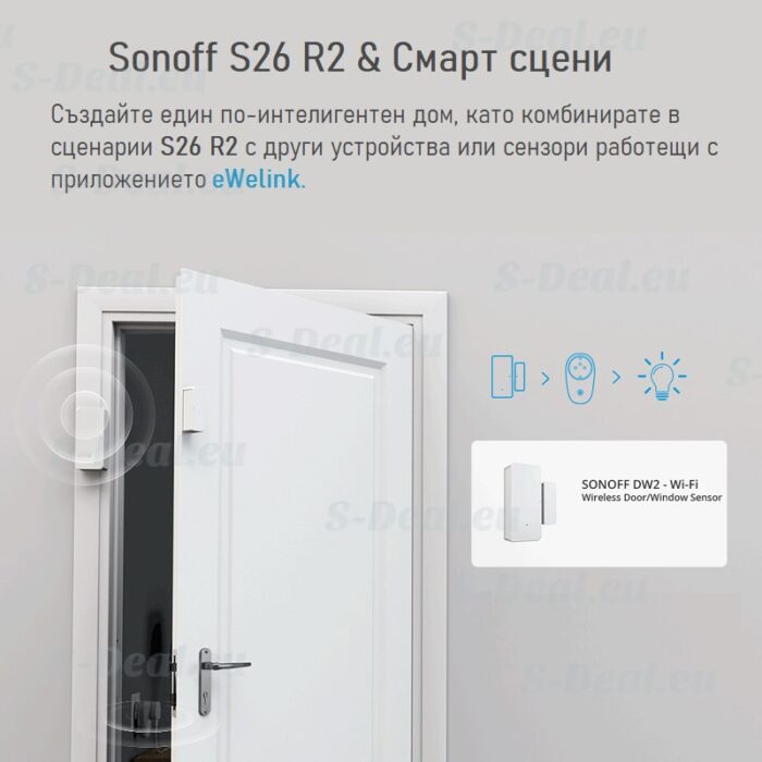 Sonoff S26 R2 16a Wifi Smart Plug 16a 6 - SONOFF