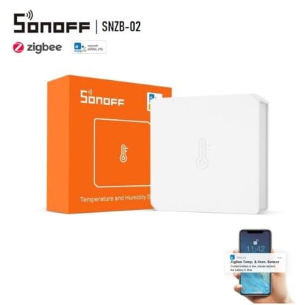 Sonoff Snzb 02 Zigbee Temperature And Humidity Sensor 00 - SONOFF