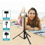 Selfie stick 4 in 1 HSU Monopod All in One - Tripod + Bluetooth remote + Camera stand