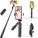 Selfie Stick 5 In 1 Hsu Cinema 170 Cm Video Stabilizer Tripod Bluetooth Remote 09 - Мобилна Фотография
