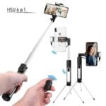 Selfie Stick 6 In 1 Hsu Beauty Dual Led Tripod Bluetooth Remote 10 - Мобилна Фотография