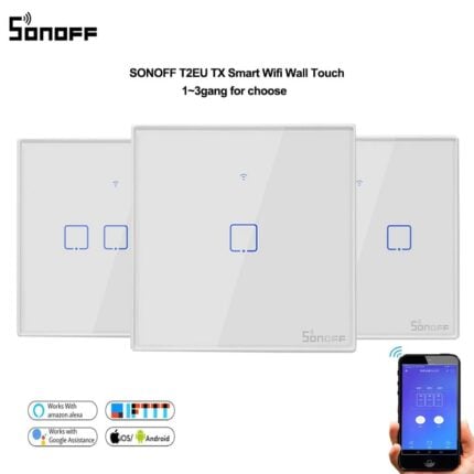 Sonoff Tx Wi Fi Smart Wall Touch T2 - SONOFF