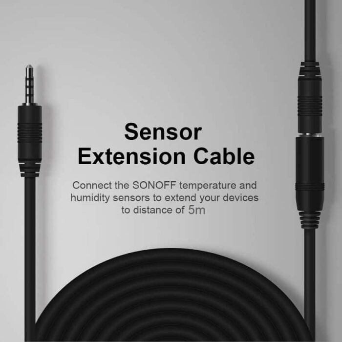 Sonoff Temperature And Humidity Sensor Extension Cable 5m - eWelink аксесоари