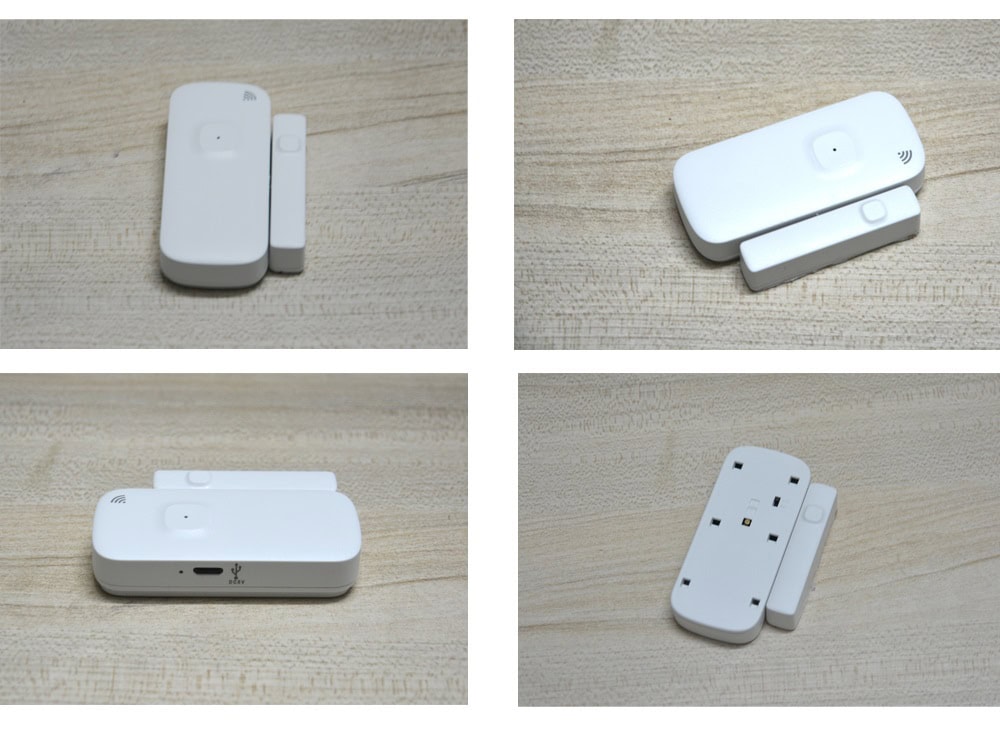 TUYA Smart Wireless WiFi Door Alarm detector Rechargeable Battery via USB port 14