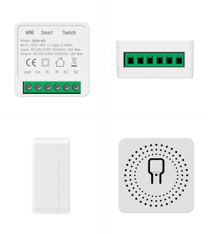 Tuya 16a Wifi Mini Smart Switch 2 Way Diy Automation Module Timer Support Smartlife S11 Scaled - TUYA SMART HOME