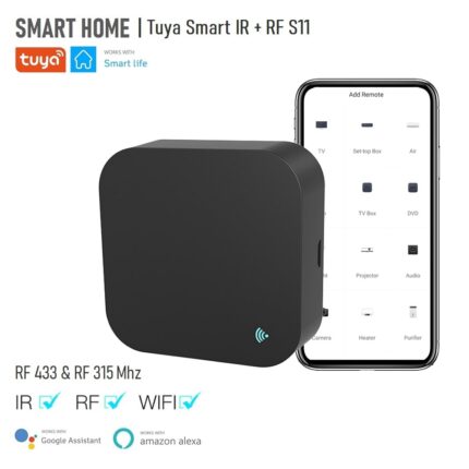 Tuya Smart Ir Rf S11 Smart Remote Controller With Rf 433mhz And 315mhz S1 - TUYA SMART HOME