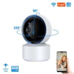 Tuya Smart Wifi 1080p Hd Ip Camera Auto Tracking Baby Monitor 355 Degree Night Vision 2 Way Audio V2 - TUYA SMART HOME