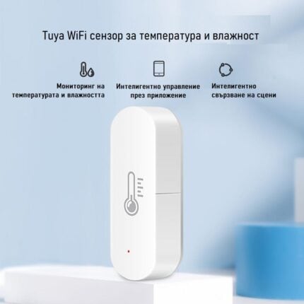 Tuya Wifi Temperature Humidity Sensor App Monitor Smart Home Work With Alexa Google Home 6 - TUYA SMART HOME