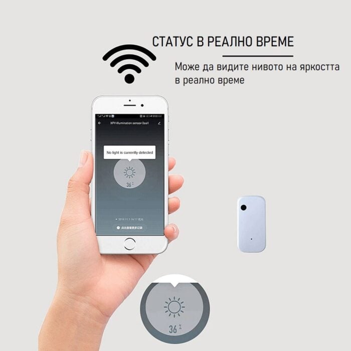 Tuya Zigbee Light Sensor Smart Life App Illumination Sensor Tuya Light Sensor 2 - TUYA SMART HOME