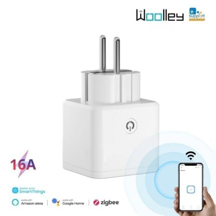 Woolley Sa 029 Zigbee Smart Socket 16a Eu Plug 3840w Work With Google Home Alexa Smartthings 00 - EWELINK SMART HOME