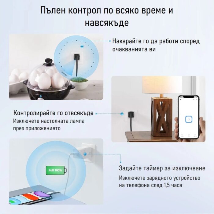 Woolley Sa 029 Zigbee Smart Socket 16a Eu Plug 3840w Work With Google Home Alexa Smartthings 09 - EWELINK SMART HOME