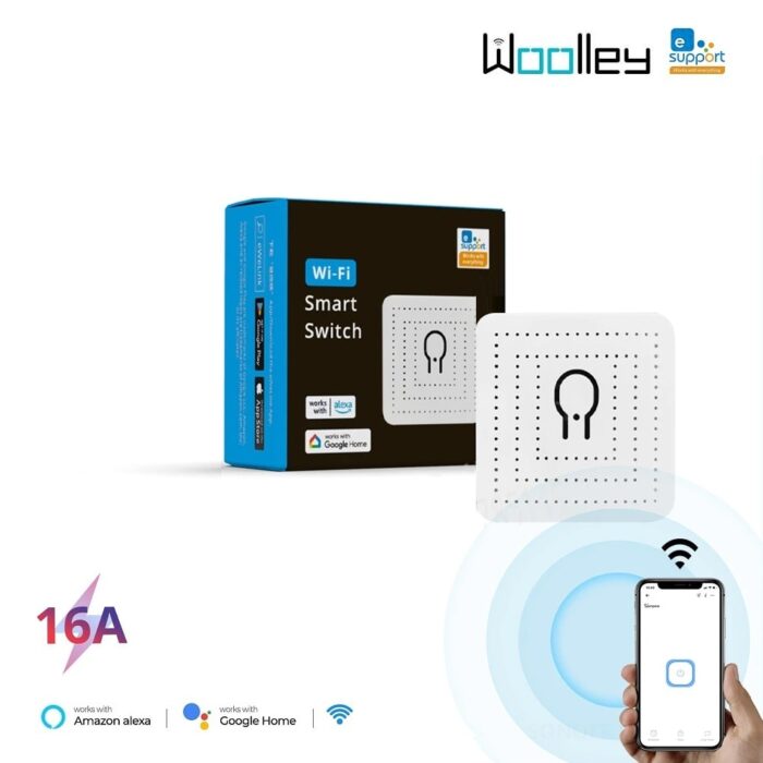 Woolley Sa 035 16a Smart Wifi Switch External Manual Wall Switch Voice Control With Alexa And Google Home - EWELINK SMART HOME