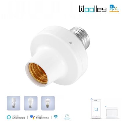 Woolley Sa 036 Wifi E27 Lamp Holder Base Smart Bulb Adapter Wireless Light Holder Slamper - EWELINK SMART HOME