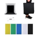 Portable Photo Box Studio 40 Cm For Product Photography With Led Lighting Dimmable 5pvc Backgrounds 04 - Продуктова фотография