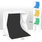 portable-photo-box-studio-40-cm-for-product-photography-with-led-lighting dimmable – 5pvc backgrounds