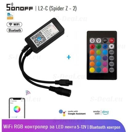 Sonoff L2 C Spider Z 2 Wifi Rgb Strip Controller 5 12v 00 - SONOFF