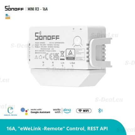 Sonoff Minir3 Smart Switch 16a Mini R3 S1 1 - SONOFF