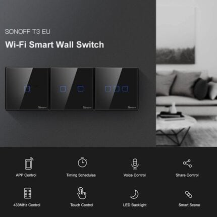 Sonoff Tx T3 Smart Wall Touch Switches 02 - SONOFF