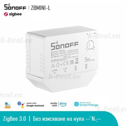 Sonoff Zbmini L Zigbee Switch No Neutral Wire Required Sonoff.com - SONOFF
