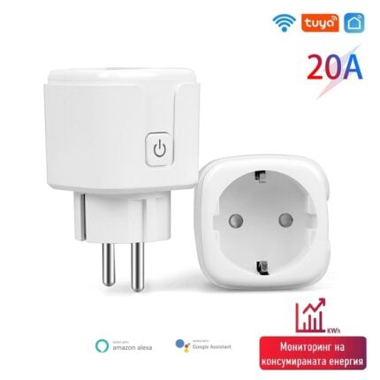 Tuya Smart Plug 20a With Power Monitoring - TUYA SMART HOME